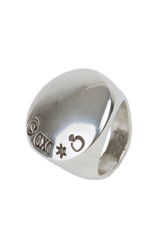 Anel Fenix - Banhado a prata