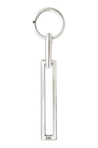 Porta-chaves Mistral - Banhado a prata 