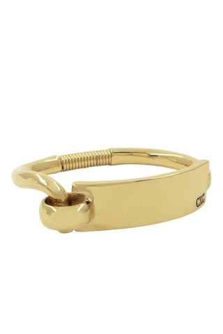 Pulseira rígida Omega - Banhado a ouro amarelo