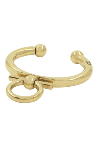 Pulseira rígida Omega - Banhado a ouro amarelo