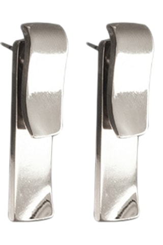 Brincos Ambar - Banhado a prata