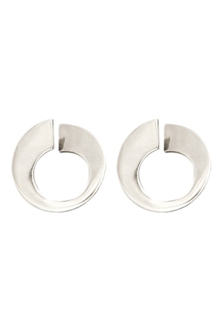 Brincos Camelia - Banhado a prata