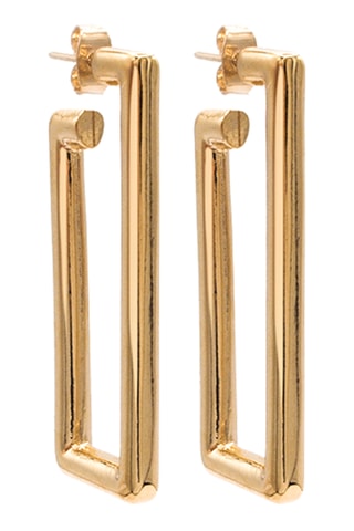 Brincos Magnolia - Banhado a ouro amarelo