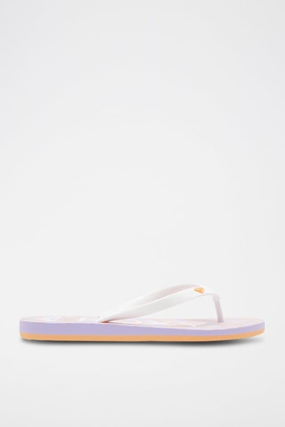 Tongs Blanc et violet