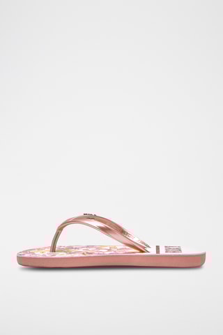 Tongs - Rose et blanc - Roxy