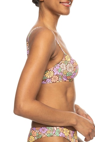 Haut de maillot push-up All About Sol - Marron - Roxy