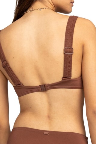 Haut de maillot push-up - Marron - Roxy