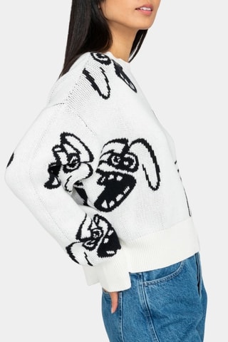 Biologisch Katoenen Trui - Wit - Element