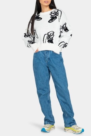 Biologisch Katoenen Trui - Wit - Element