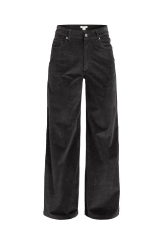Pantalon flare en velours taille haute - Noir - Roxy