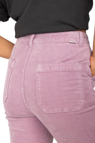 Pantalon slim en velours taille haute - Mauve - Billabong