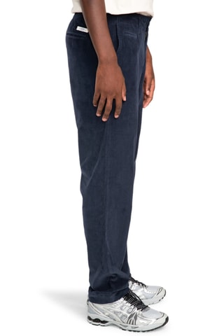 Chino en velours - Bleu nuit - Element