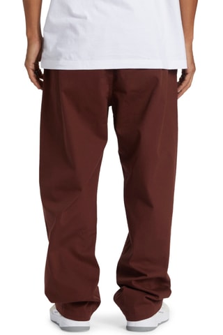 Chino baggy - Rouge - DC Shoes