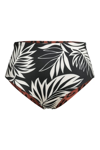 Bas de maillot réversible taille haute - Blanc et marron - Billabong