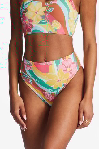 Bas de maillot taille haute - Rose - Billabong