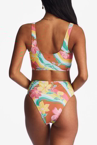 Bas de maillot taille haute - Rose - Billabong