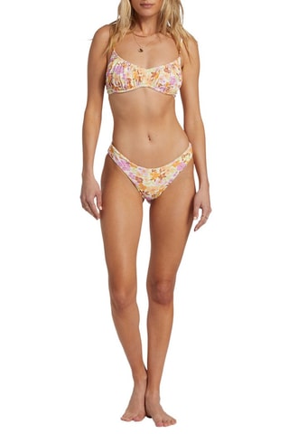 Bas de maillot réversible - Blanc et mauve - Billabong