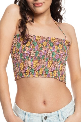 Crop top bustier - Marron - Roxy
