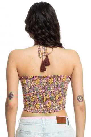 Crop top bustier - Marron - Roxy