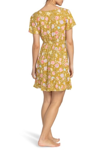 Robe patineuse - Kaki et rose - Billabong