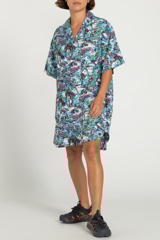 Robe chemise Quilt - Bleu - Element