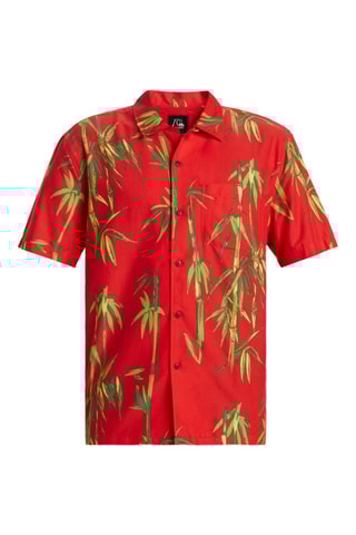 Biologisch Katoenen Overhemd Regular Fit - Rood