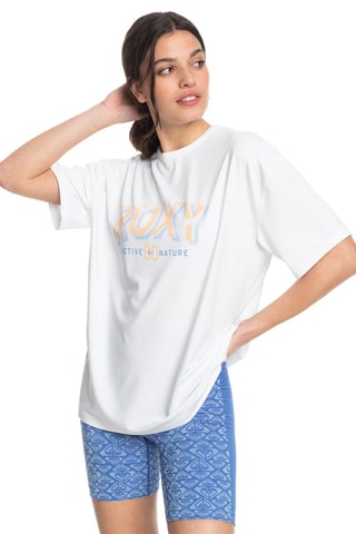 Oversized T-shirt Active - Wit - Roxy