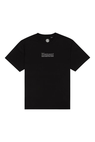 T-shirt en coton biologique - Noir - Element