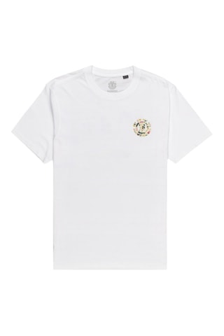 T-shirt regular en coton biologique Element - Blanc