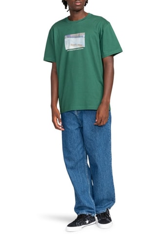 T-shirt relaxed en coton biologique Element - Vert foncé