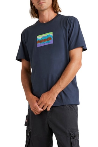 T-shirt relaxed en coton biologique Element - Bleu marine