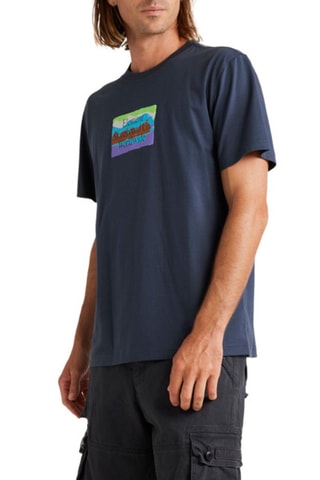 T-shirt relaxed en coton biologique Element - Bleu marine