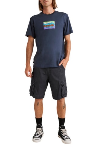 T-shirt relaxed en coton biologique Element - Bleu marine