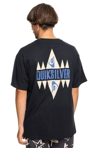 T-shirt oversize en coton biologique - Noir - Quiksilver