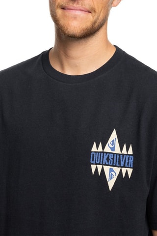 T-shirt oversize en coton biologique - Noir - Quiksilver