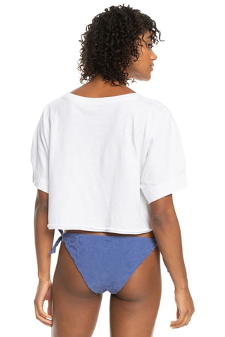T-shirt cropped - Wit - Roxy