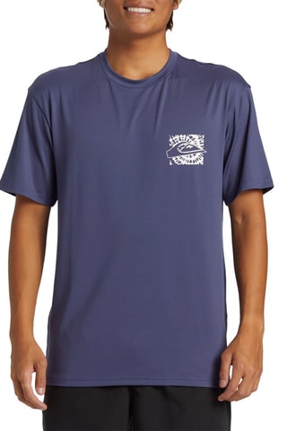 T-shirt de surf - Bleu marine