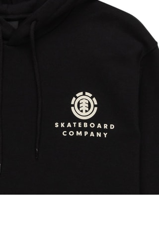 Sweater Regular Fit met Capuchon Element - Zwart