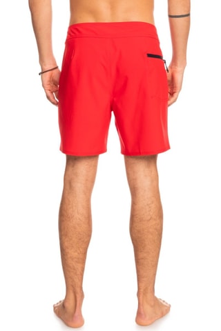 Short de bain - Rouge