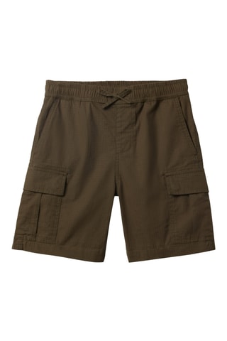 Short en coton biologique - Marron - Quiksilver