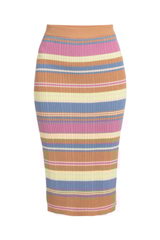 Jupe midi taille haute - Marron - Roxy