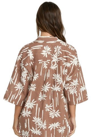 Blouse - Bruin en Wit