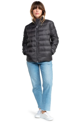 Gewatteerde Jas - Zwart