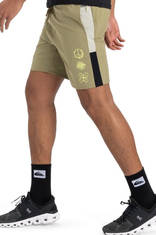 Short - Beige et gris clair - Quiksilver