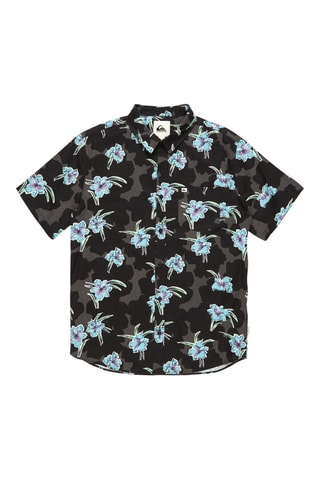 Blouse - Zwart en Hemelsblauw