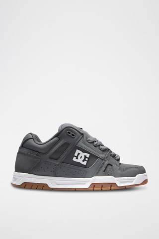 Baskets en cuir - Gris foncé - DC shoes