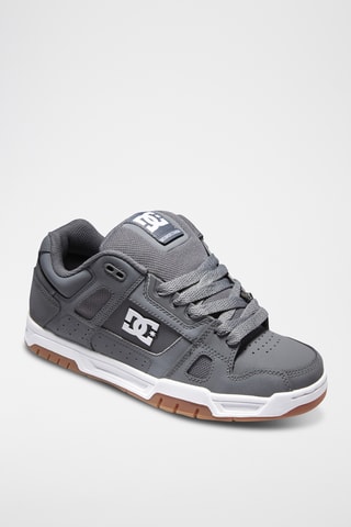 Baskets en cuir - Gris foncé - DC shoes
