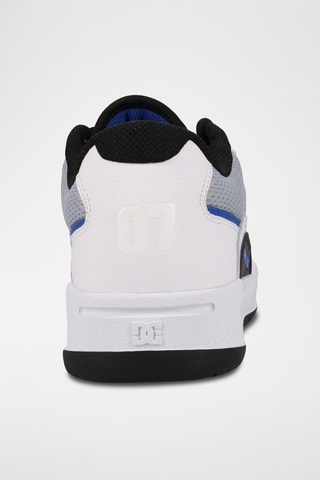 Baskets en cuir - Blanc et gris clair - DC shoes