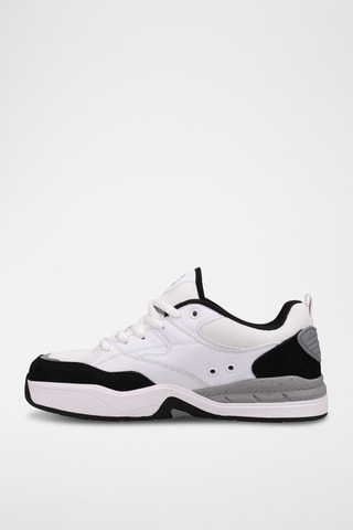 Baskets en nubuck - Blanc et noir - DC shoes