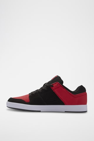 Baskets en cuir - Noir et rouge - DC shoes